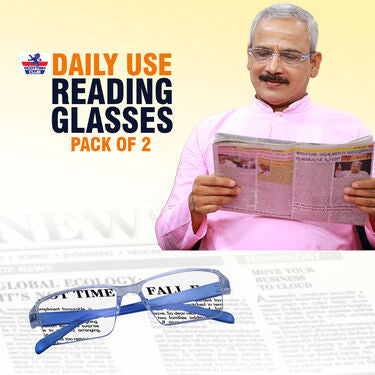 Daily Use Reading Glasses (Pack of 2)